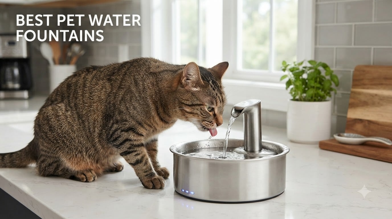 best pet water fountains