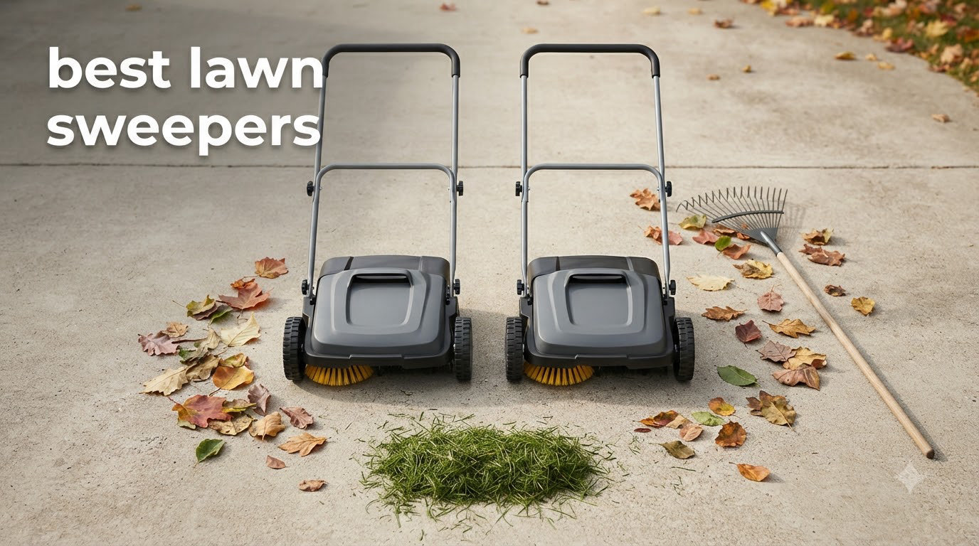 best lawn sweepers