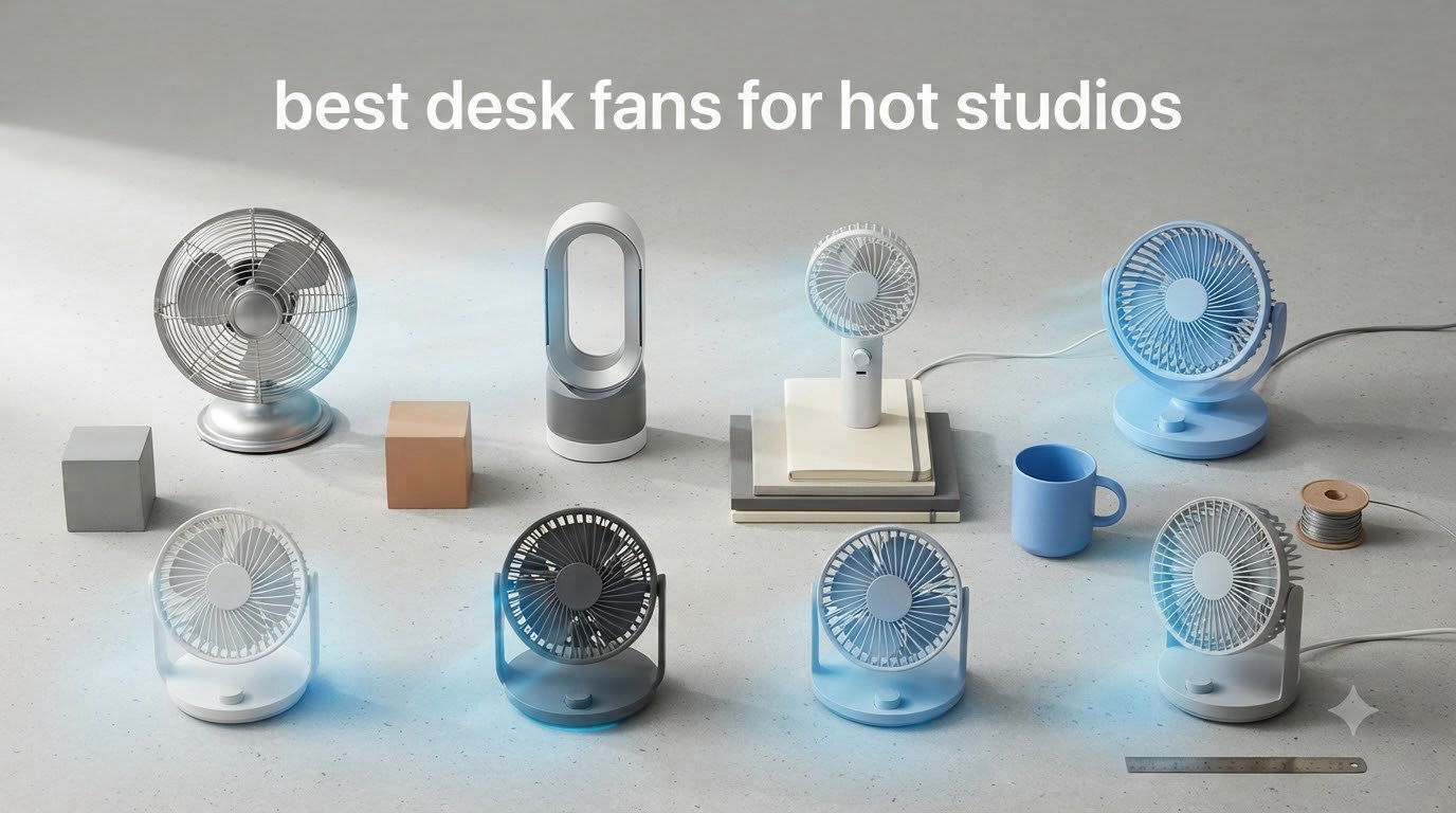 best desk fans for hot studios