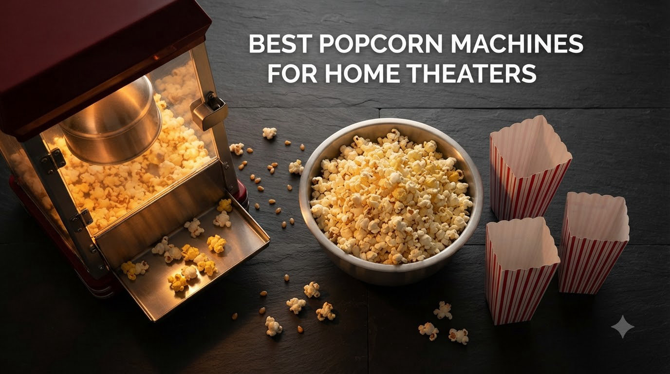 best popcorn machines for home theaters