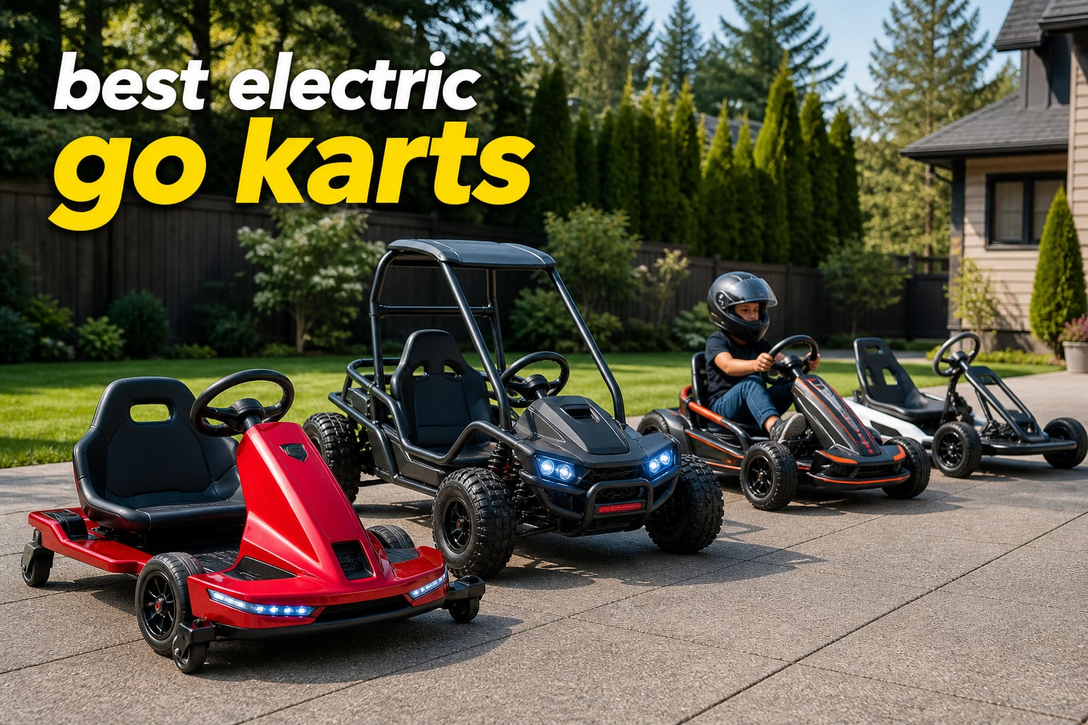 best electric go karts