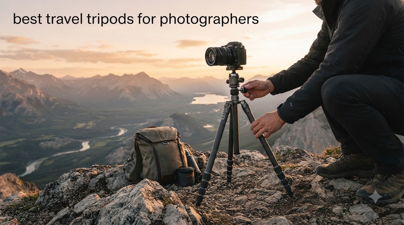 best travel tripods for photographers