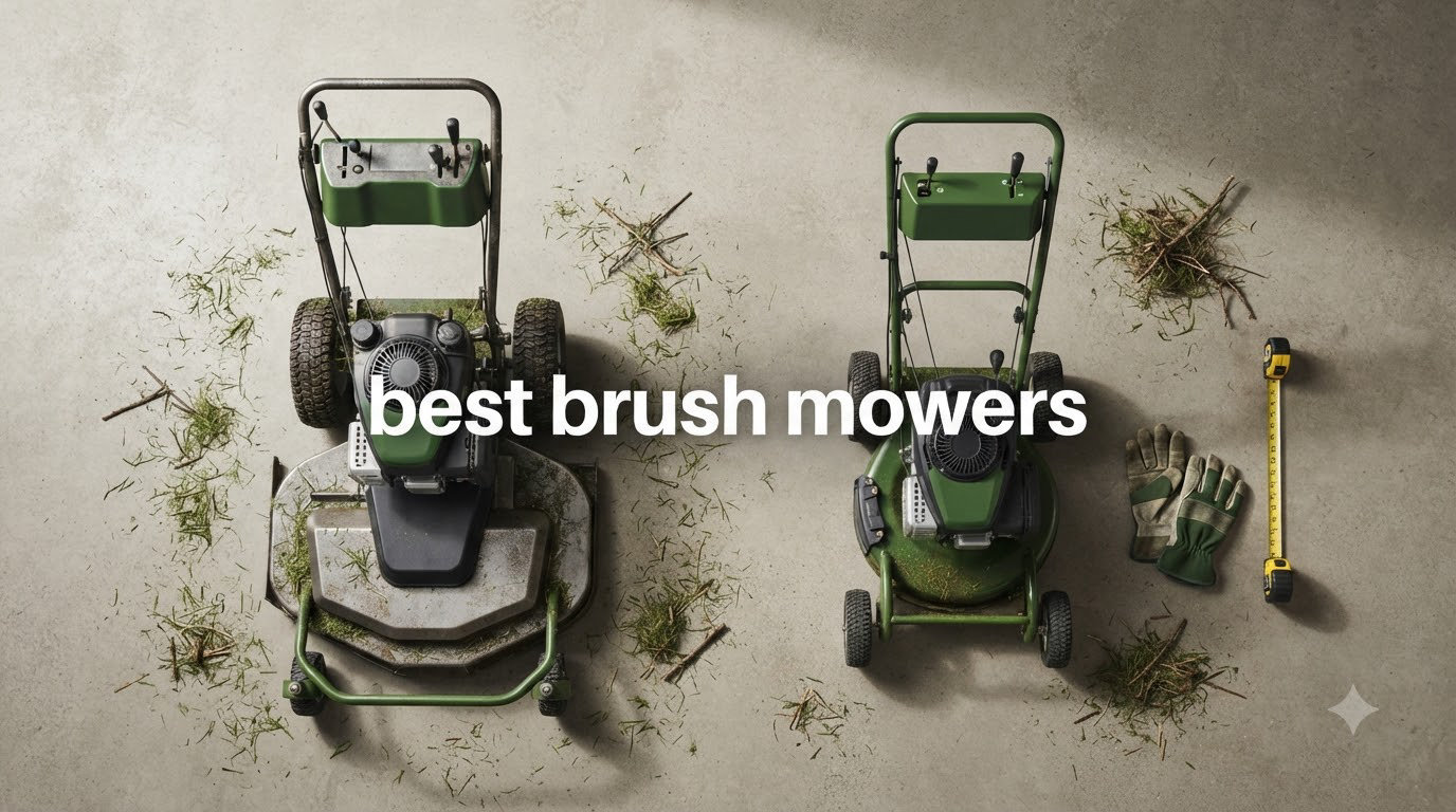 best brush mowers
