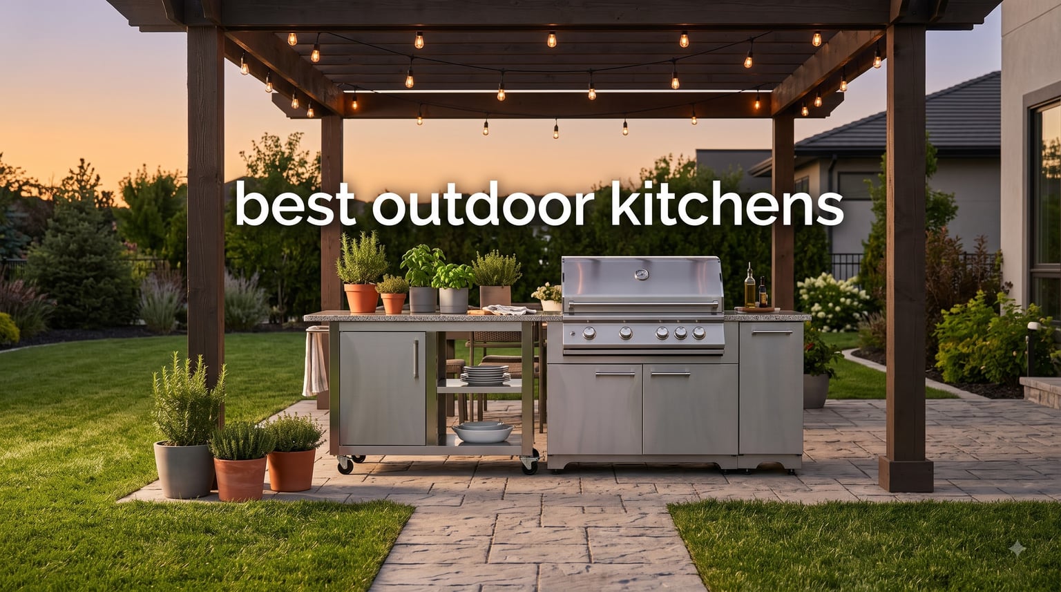 best outdoor kitchens