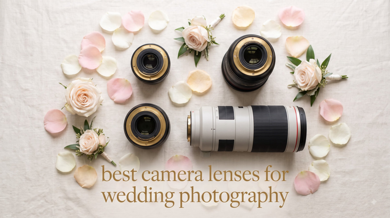 best camera lenses for wedding photography