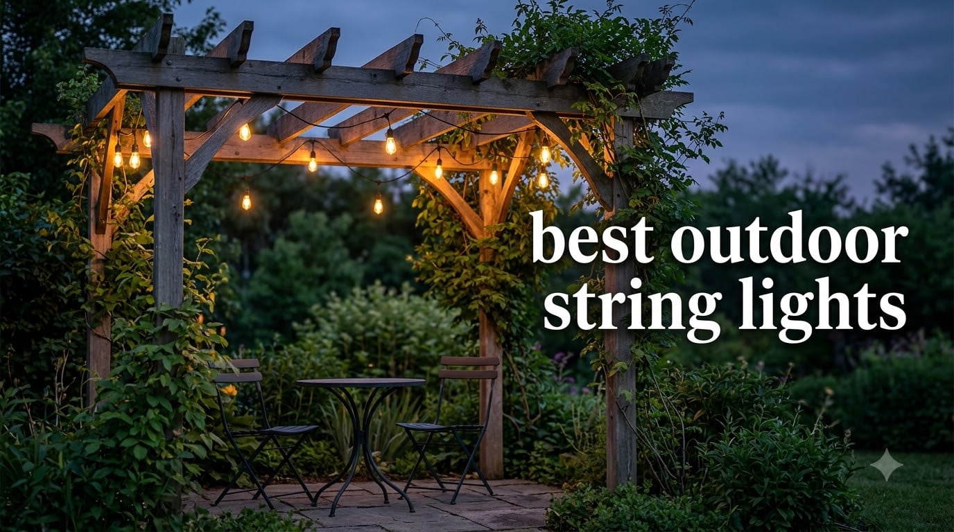 best outdoor string lights