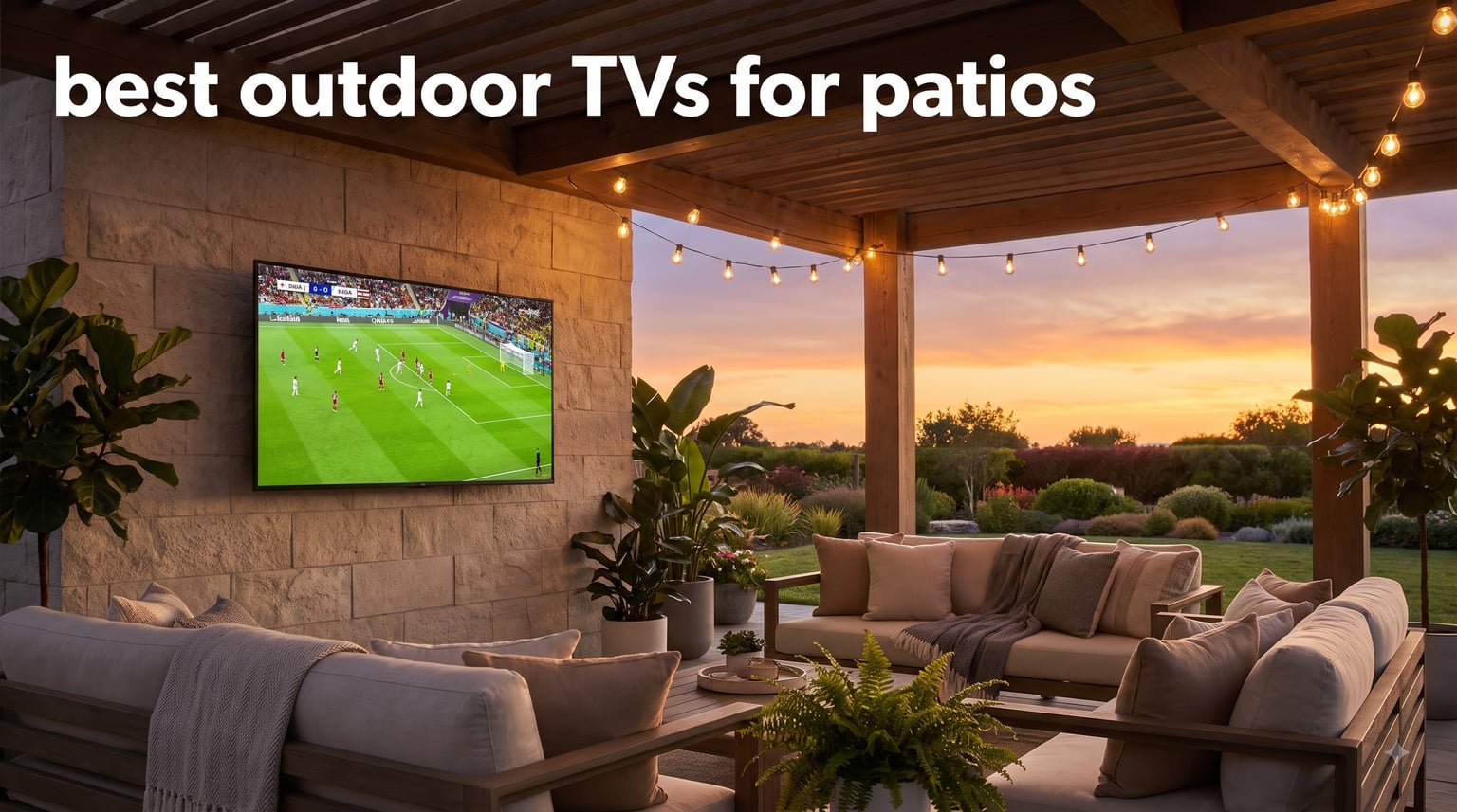 best outdoor TVs for patios