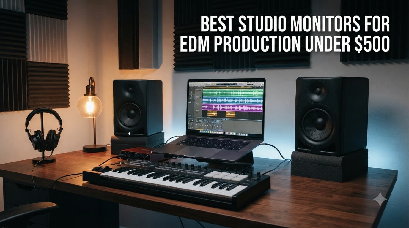 best studio monitors for edm production under $500