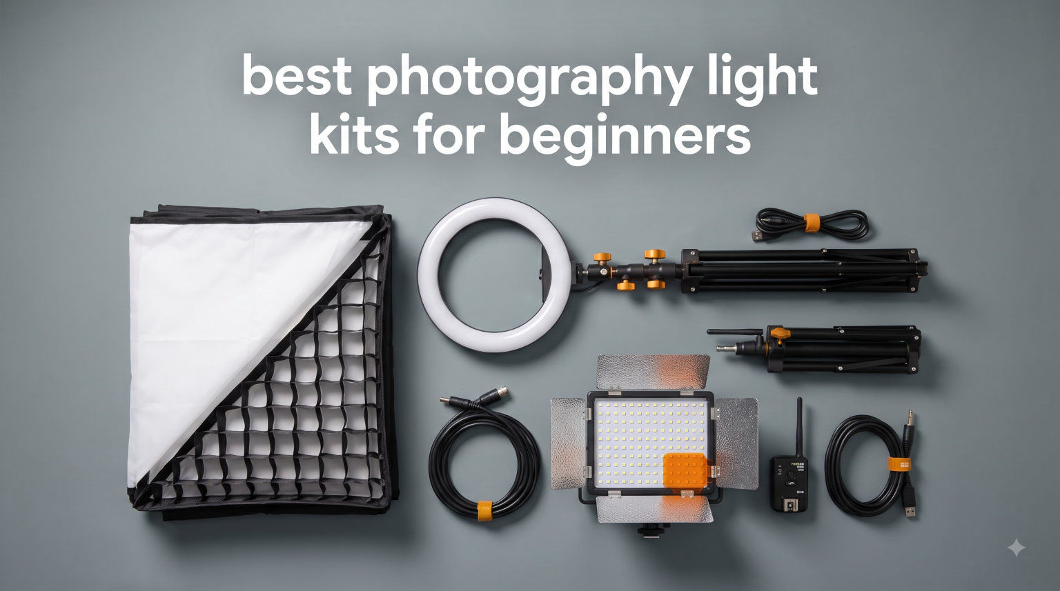 best photography light kits for beginners