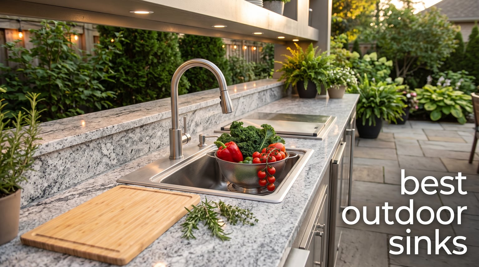 best outdoor sinks