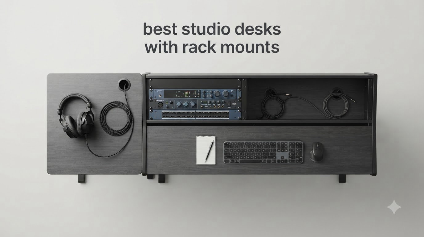best studio desks with rack mounts