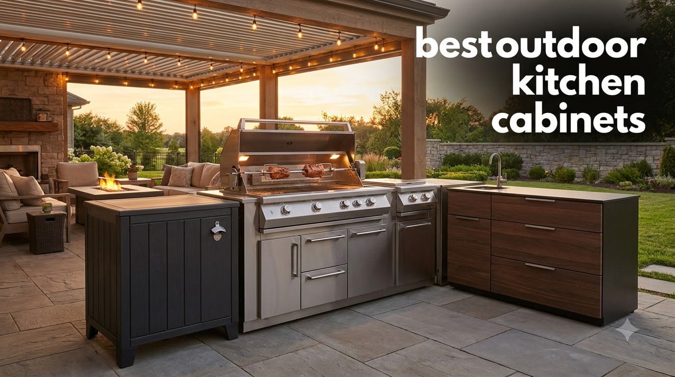 best outdoor kitchen cabinets