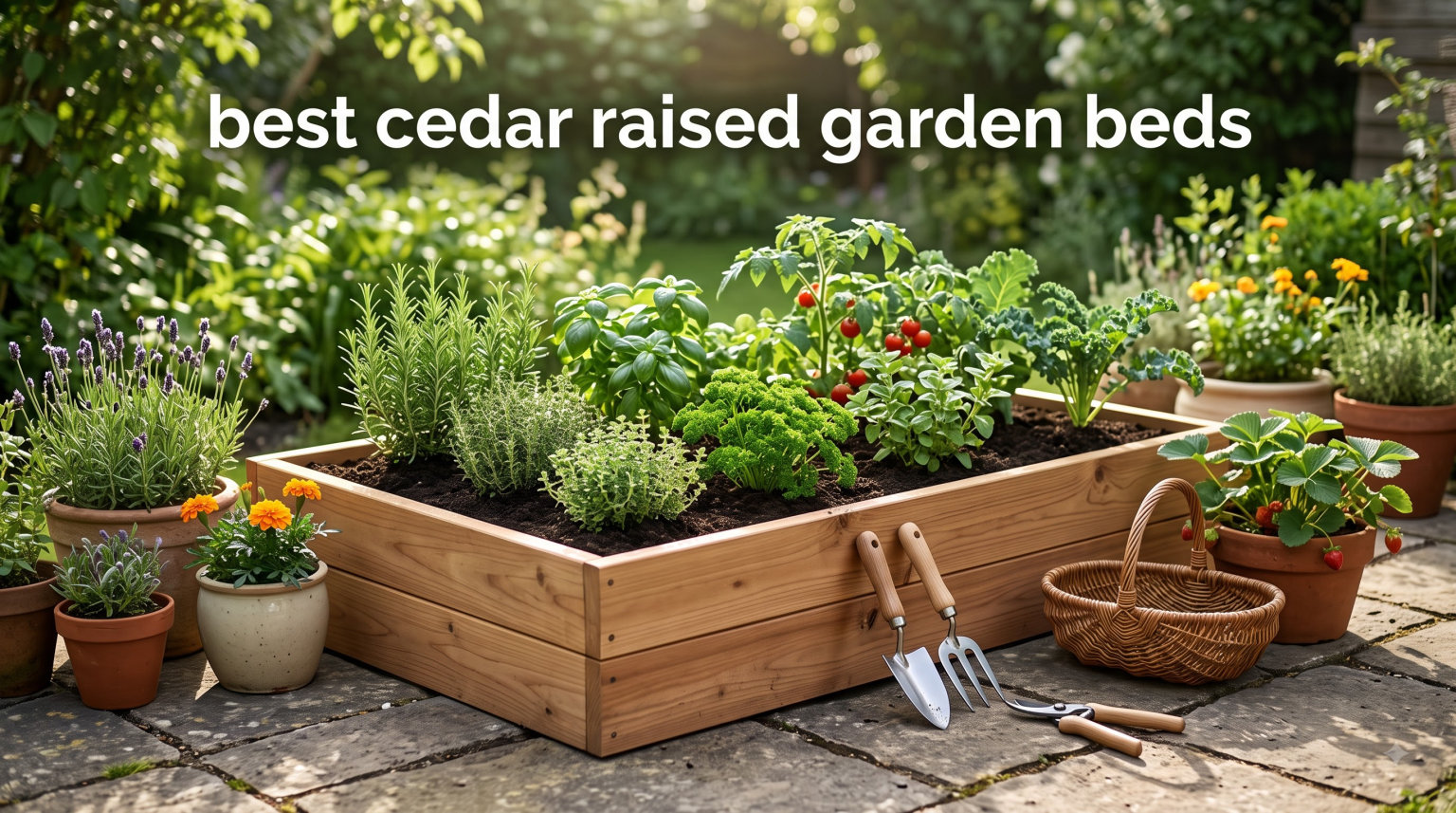 best cedar raised garden beds
