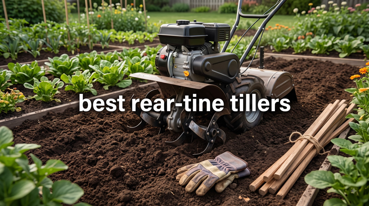 best rear-tine tillers
