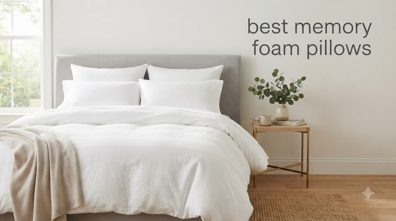 best memory foam pillows