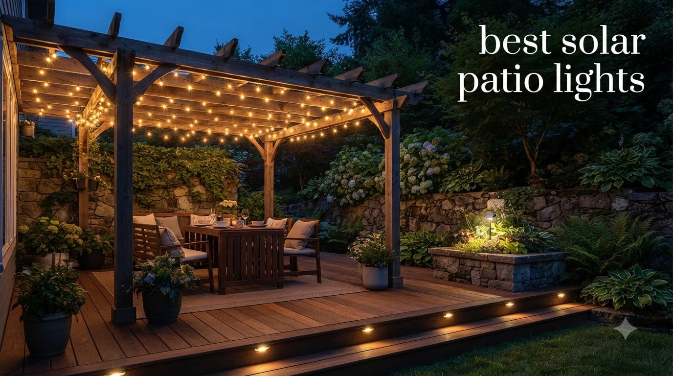 best solar patio lights