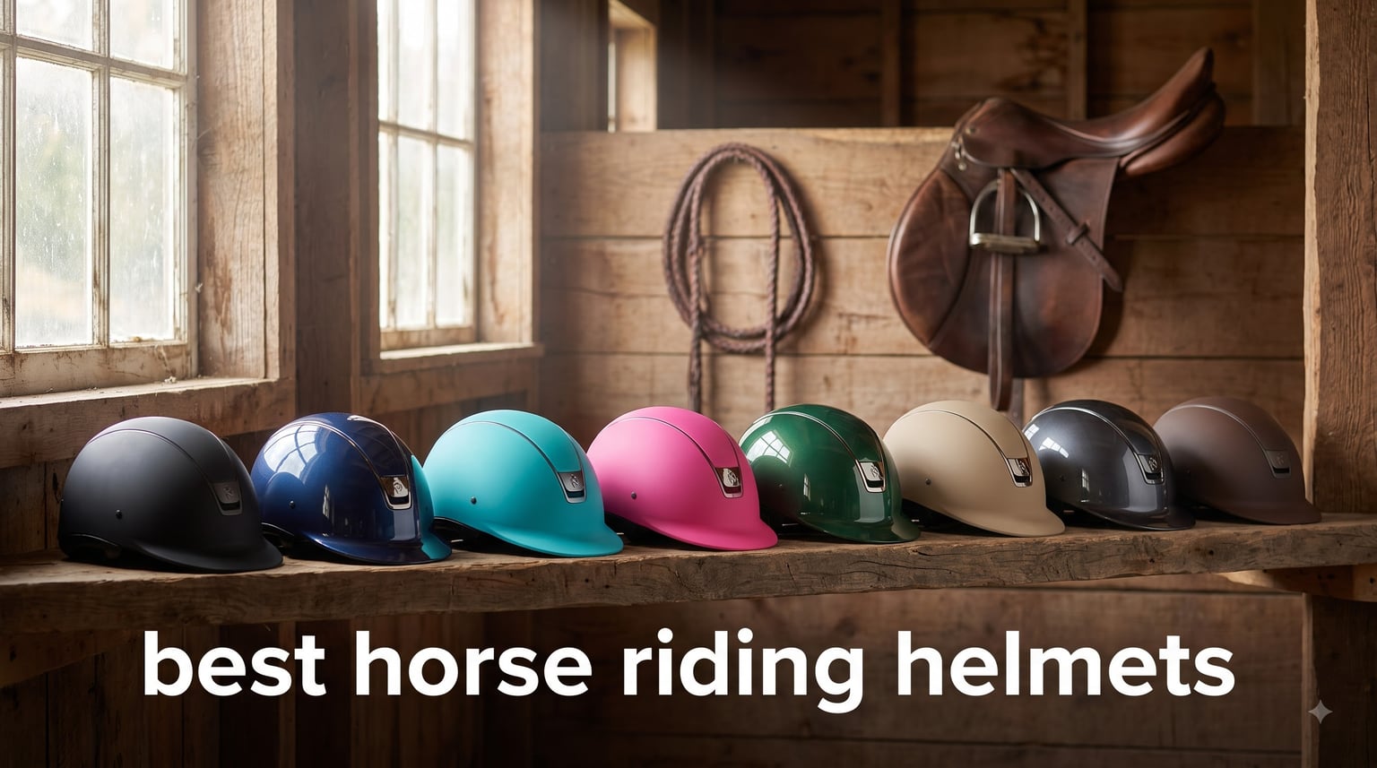 best horse riding helmets