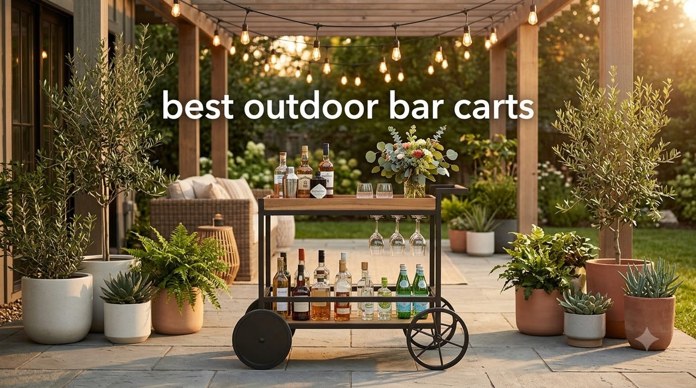 best outdoor bar carts