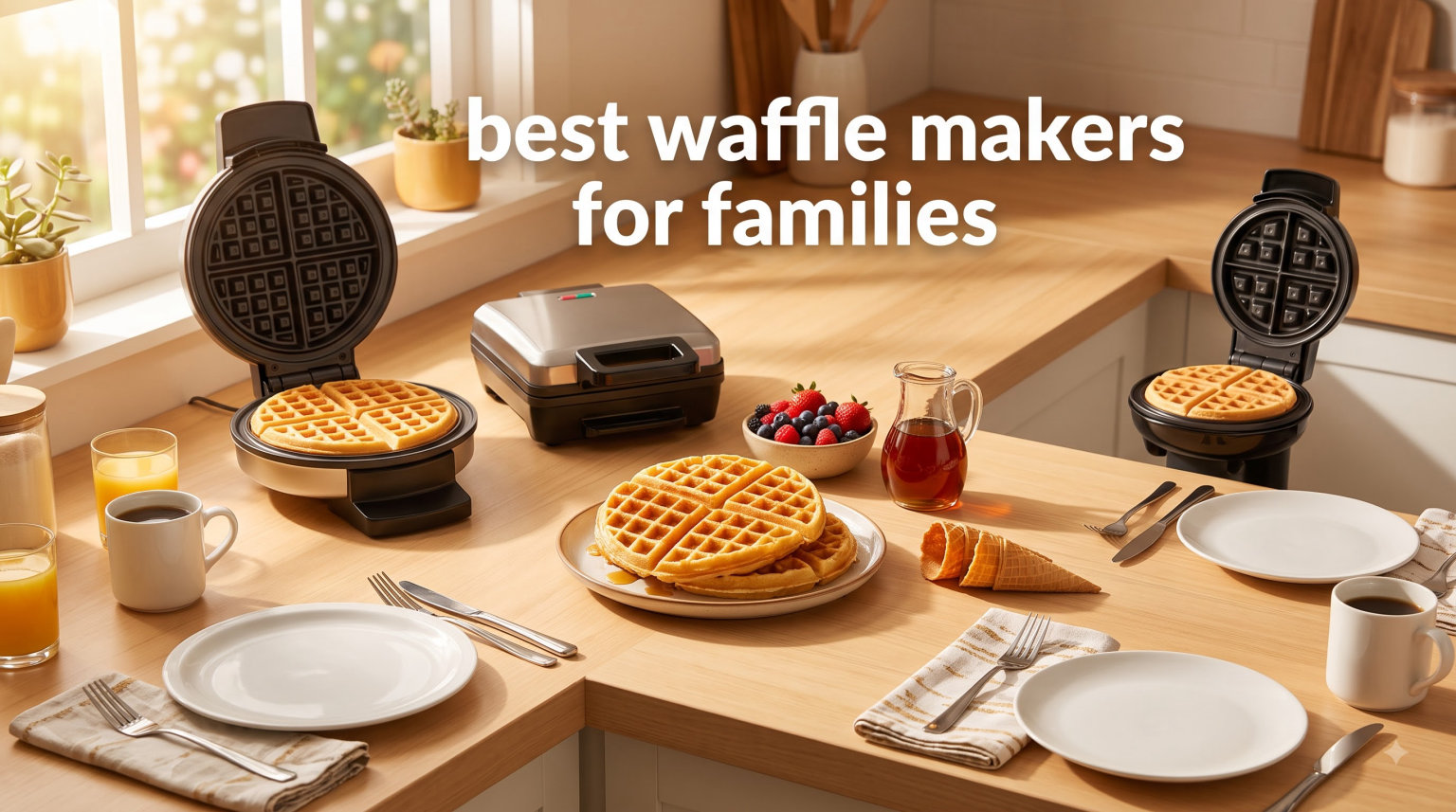 best waffle makers for families