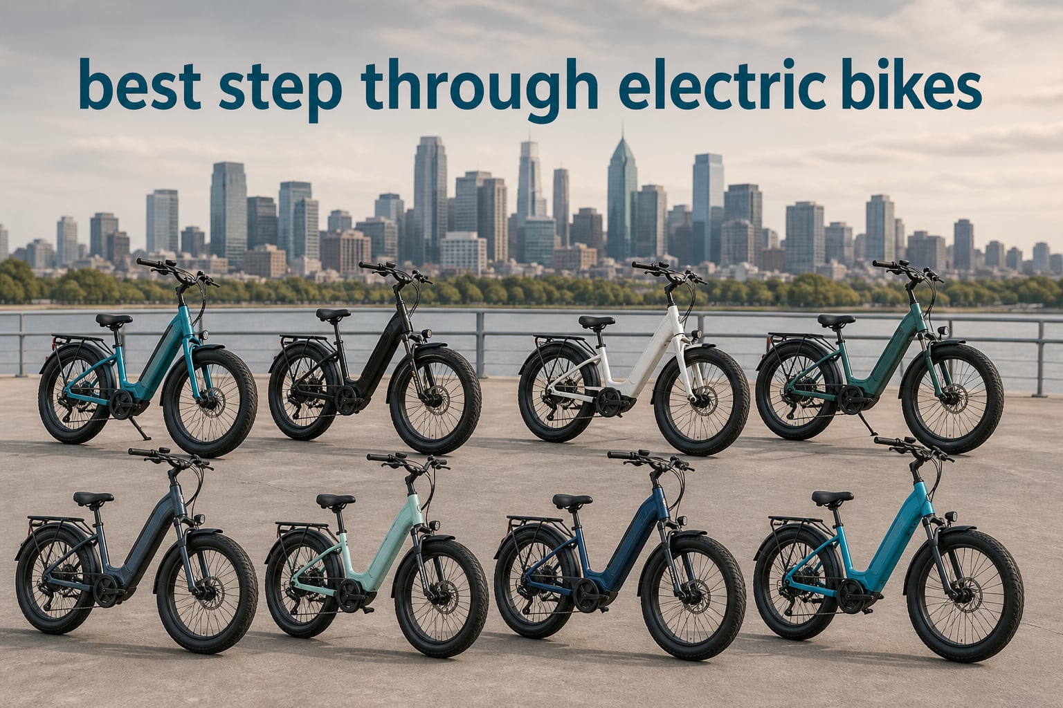 best step through electric bikes