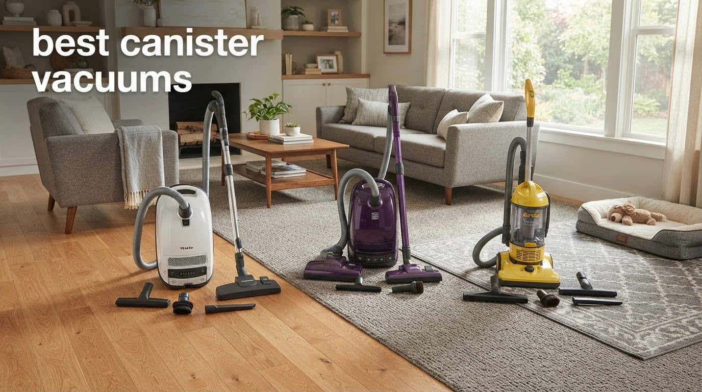 best canister vacuums