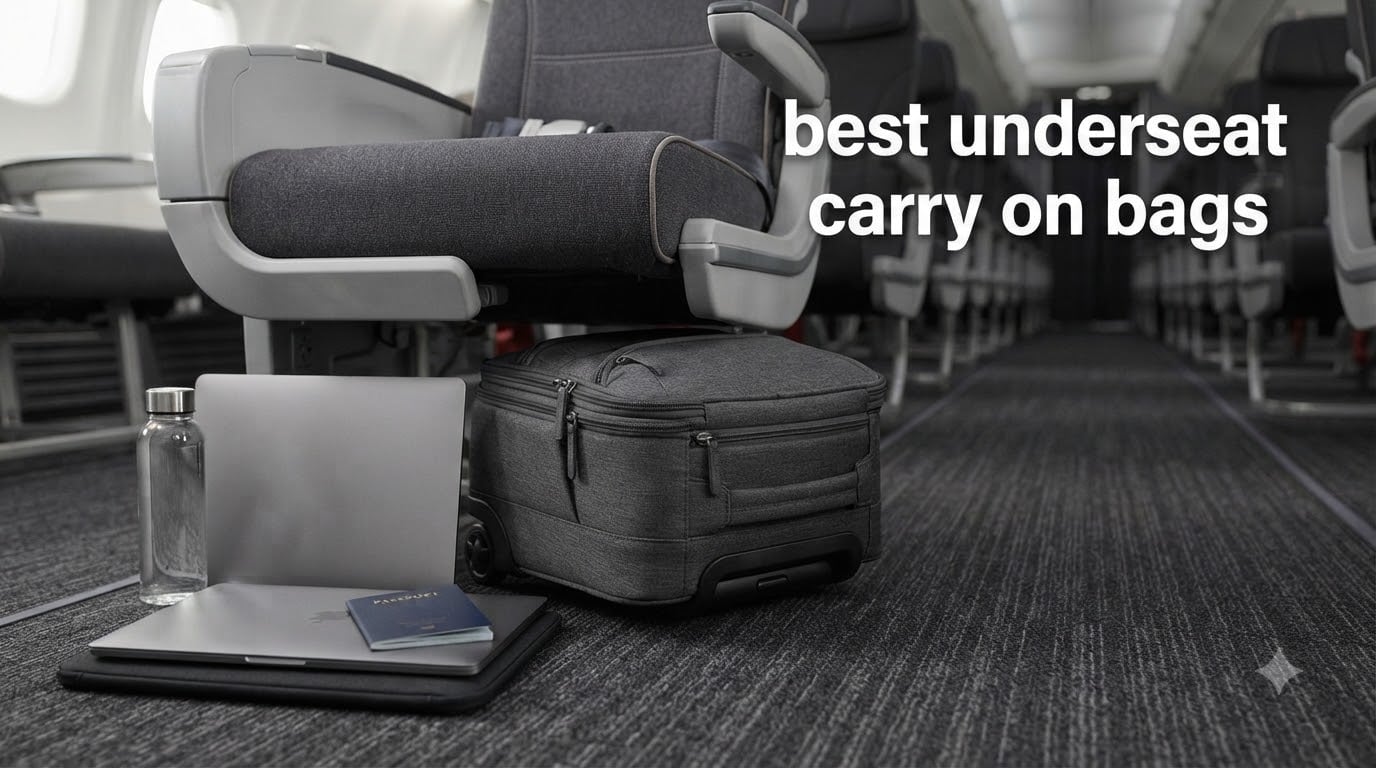 best underseat carry on bags
