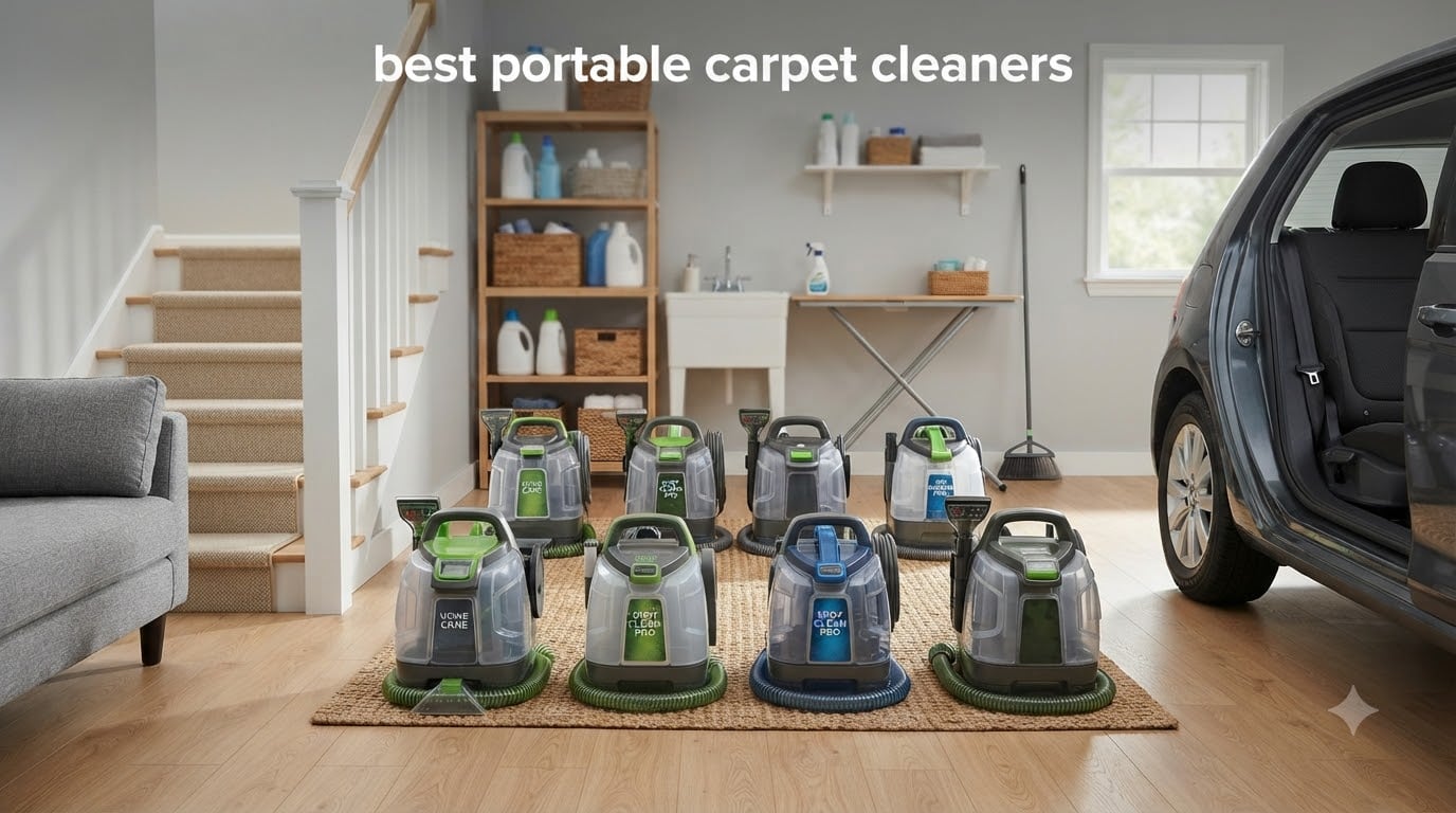 best portable carpet cleaners