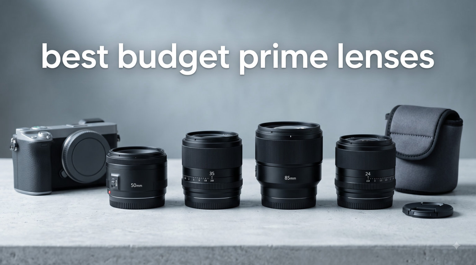 best budget prime lenses