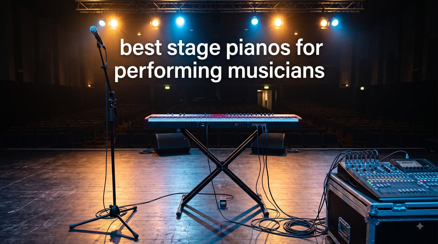 best stage pianos for performing musicians