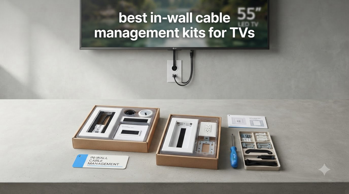 best in-wall cable management kits for TVs
