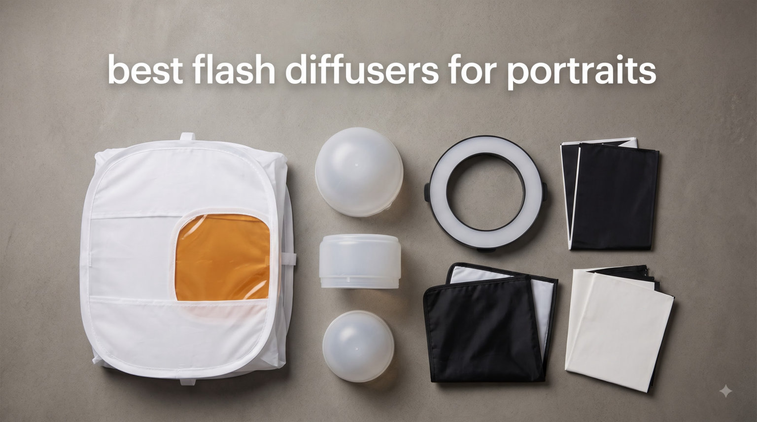 best flash diffusers for portraits