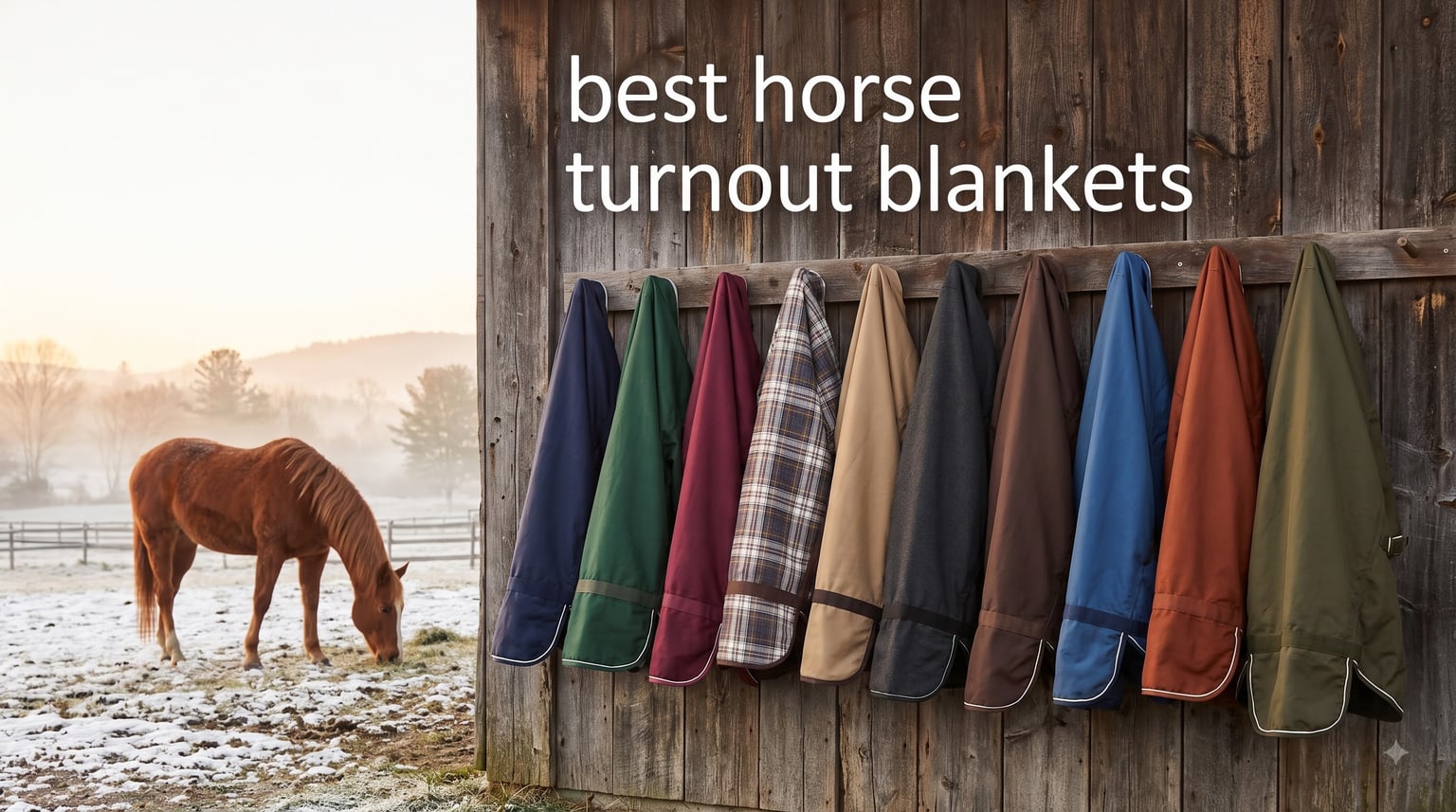 best horse turnout blankets