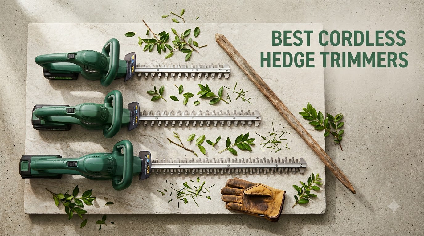best cordless hedge trimmers