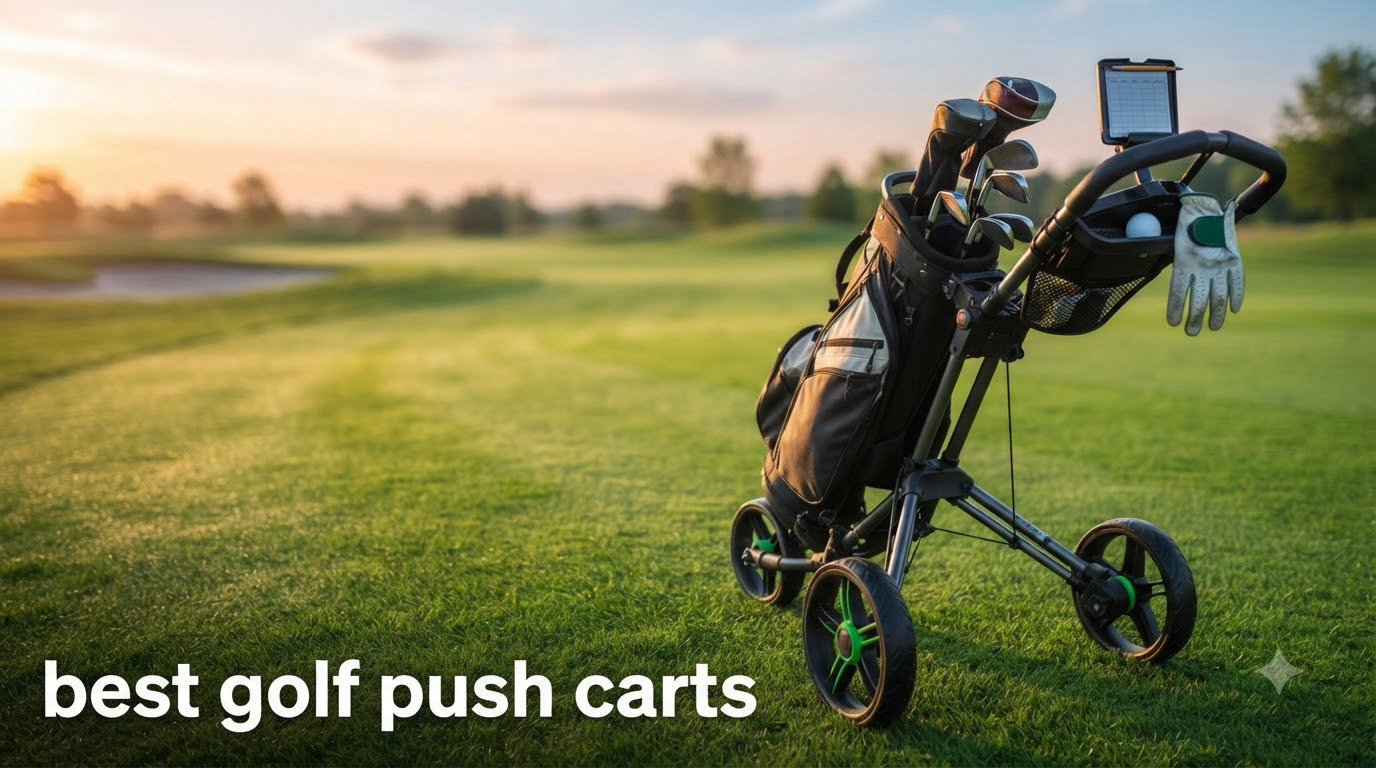 best golf push carts