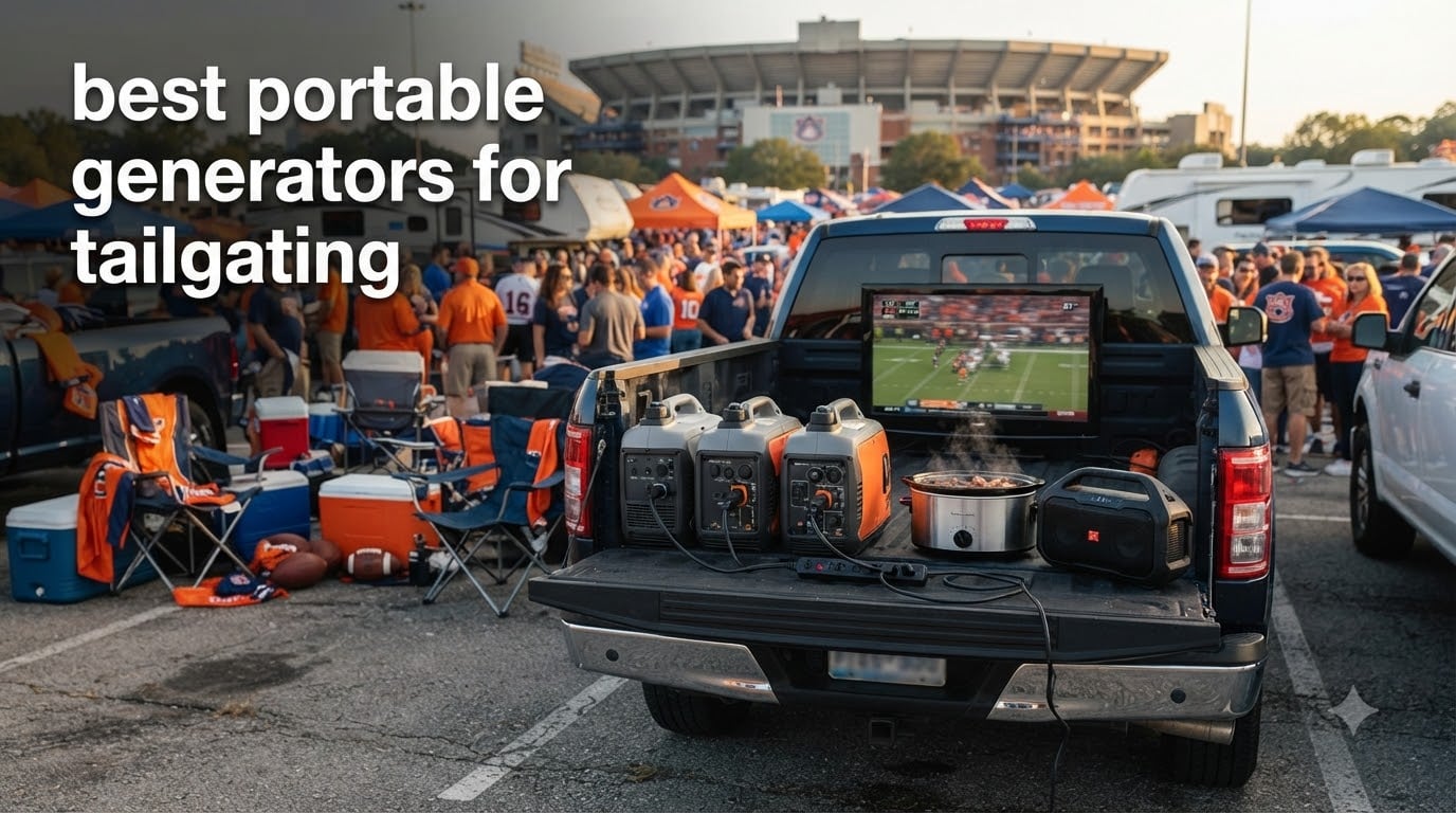 best portable generators for tailgating