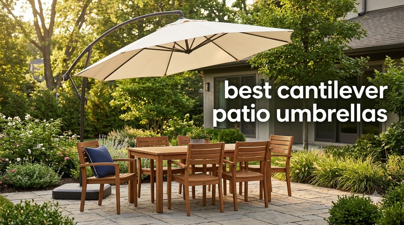 best cantilever patio umbrellas