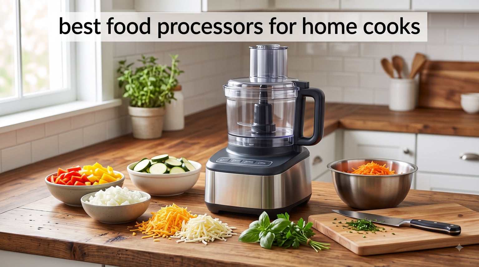 best food processors for home cooks