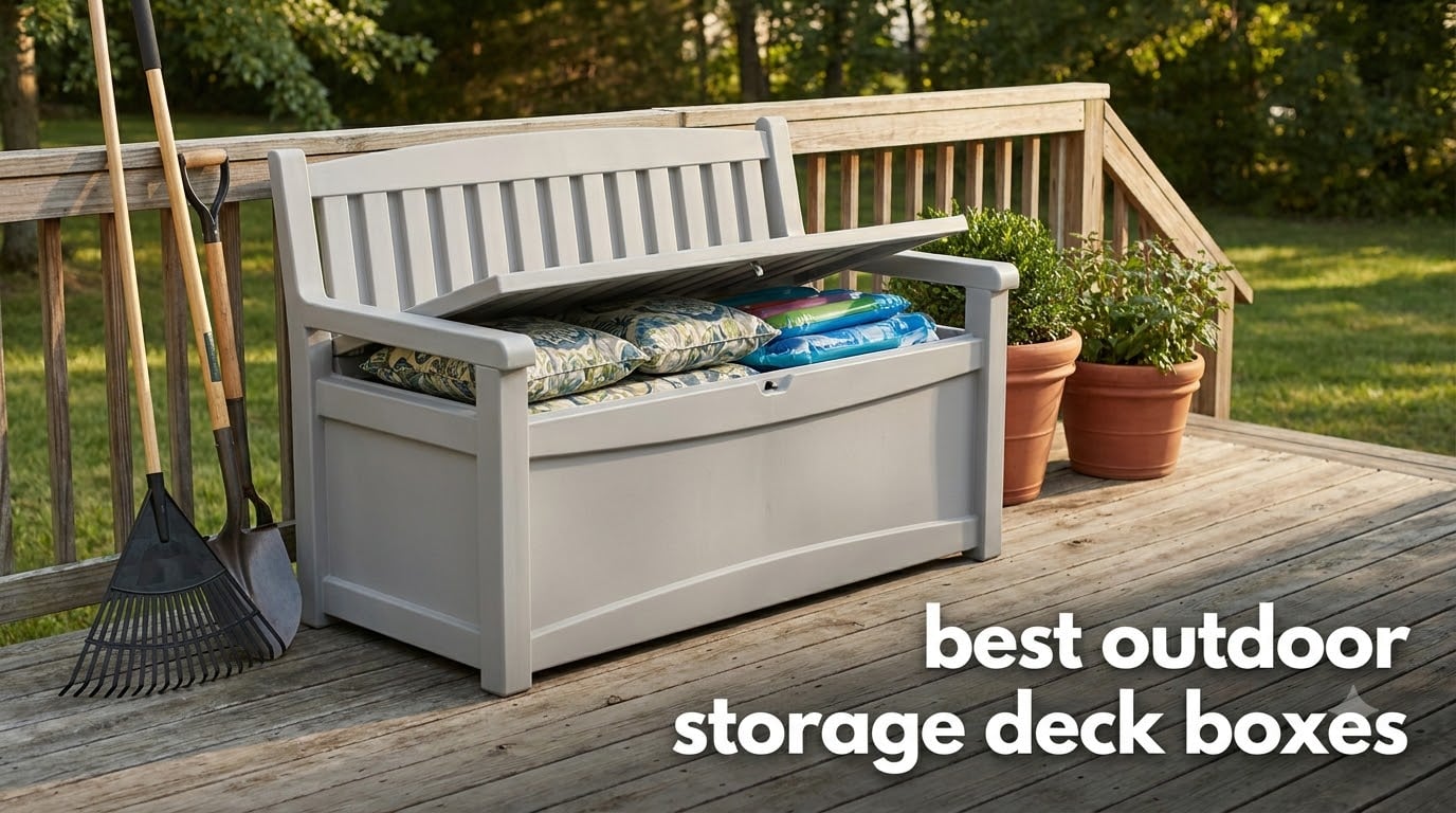 best outdoor storage deck boxes