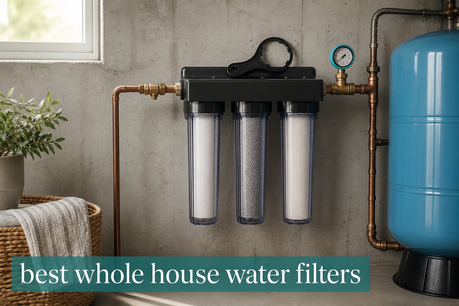 best whole house water filters