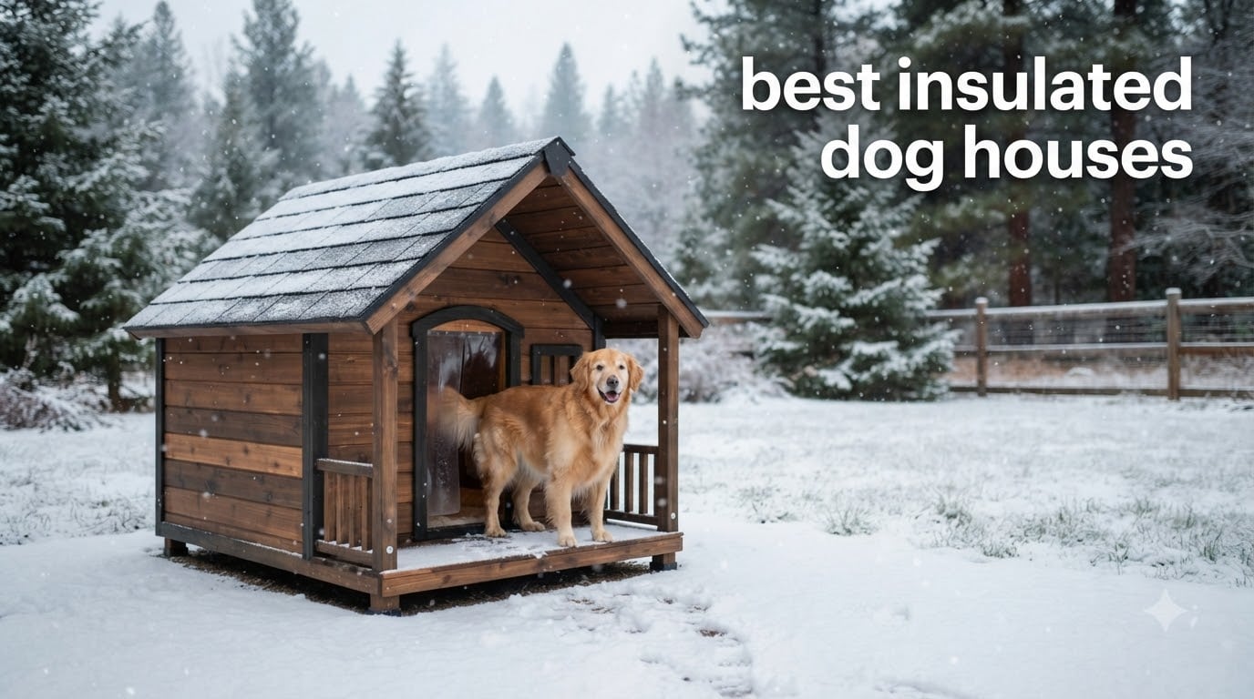 best insulated dog houses