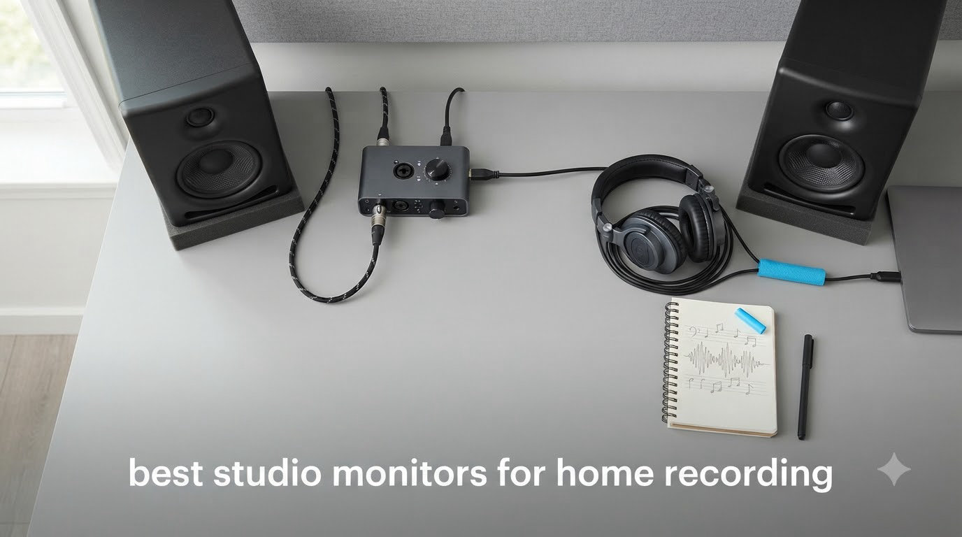 best studio monitors for home recording
