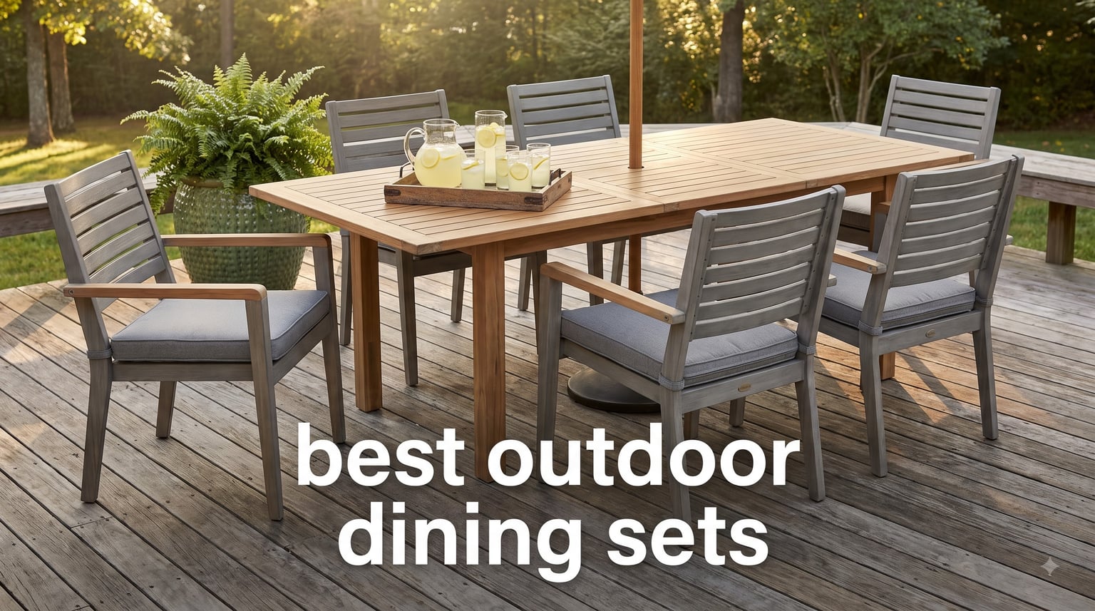 best outdoor dining sets