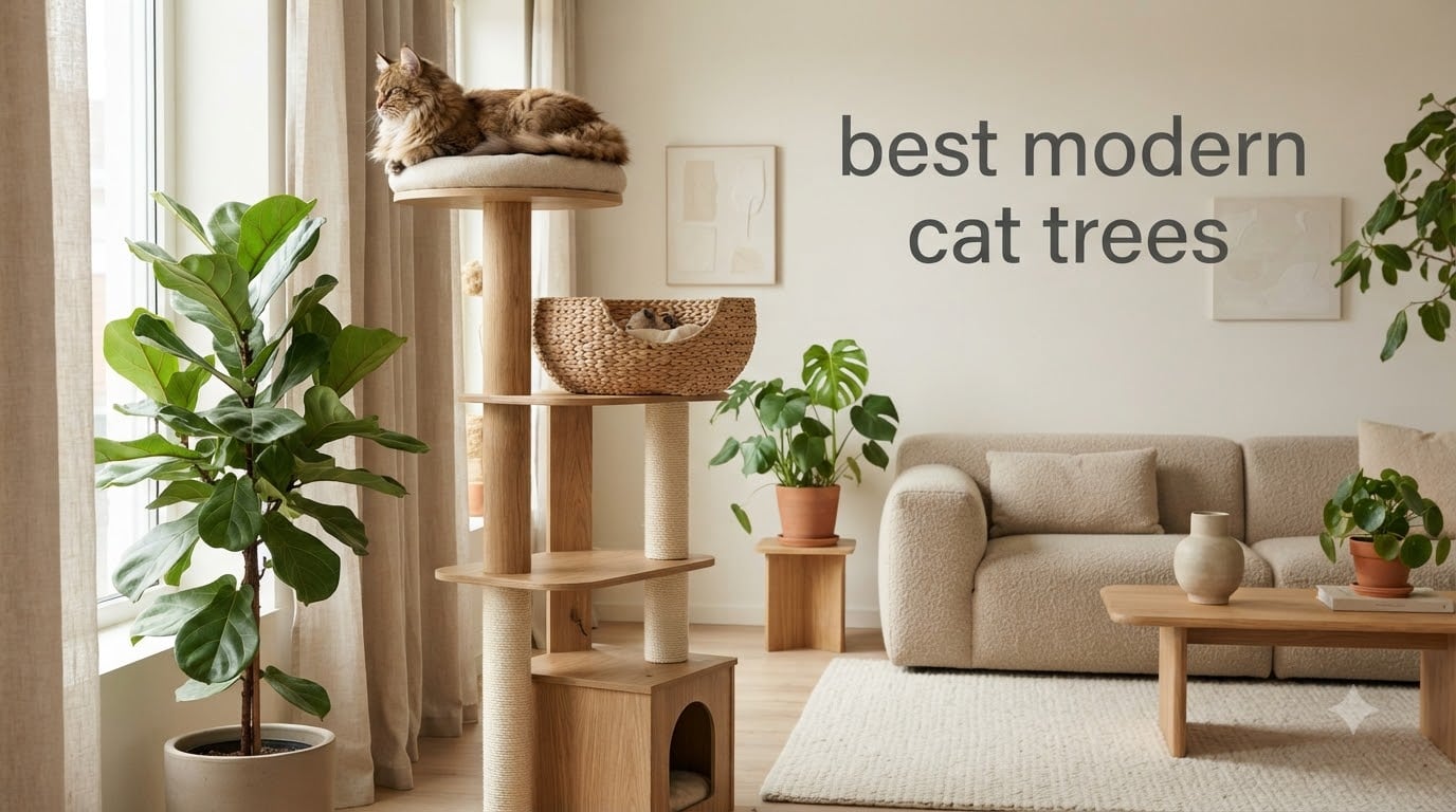 best modern cat trees