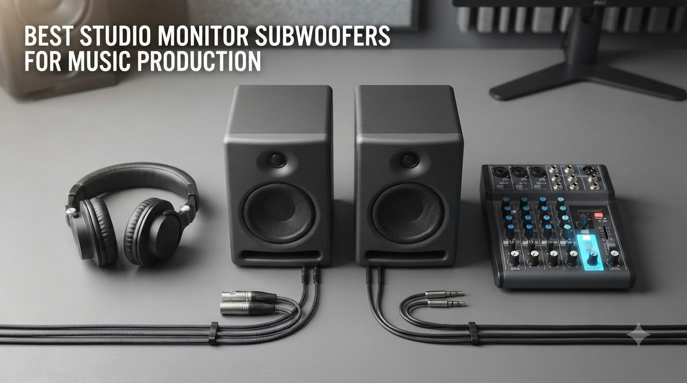 best studio monitor subwoofers for music production