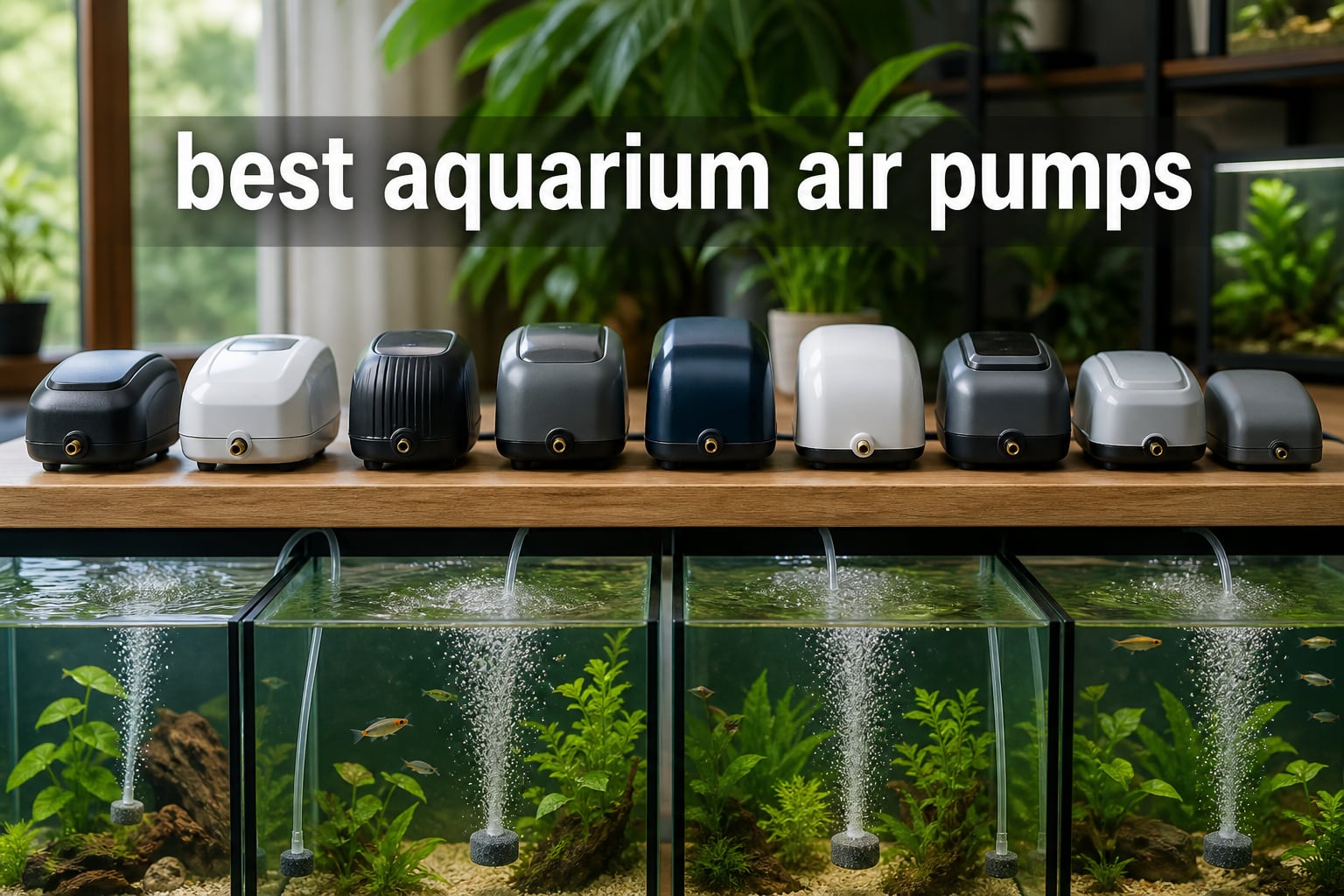 best aquarium air pumps