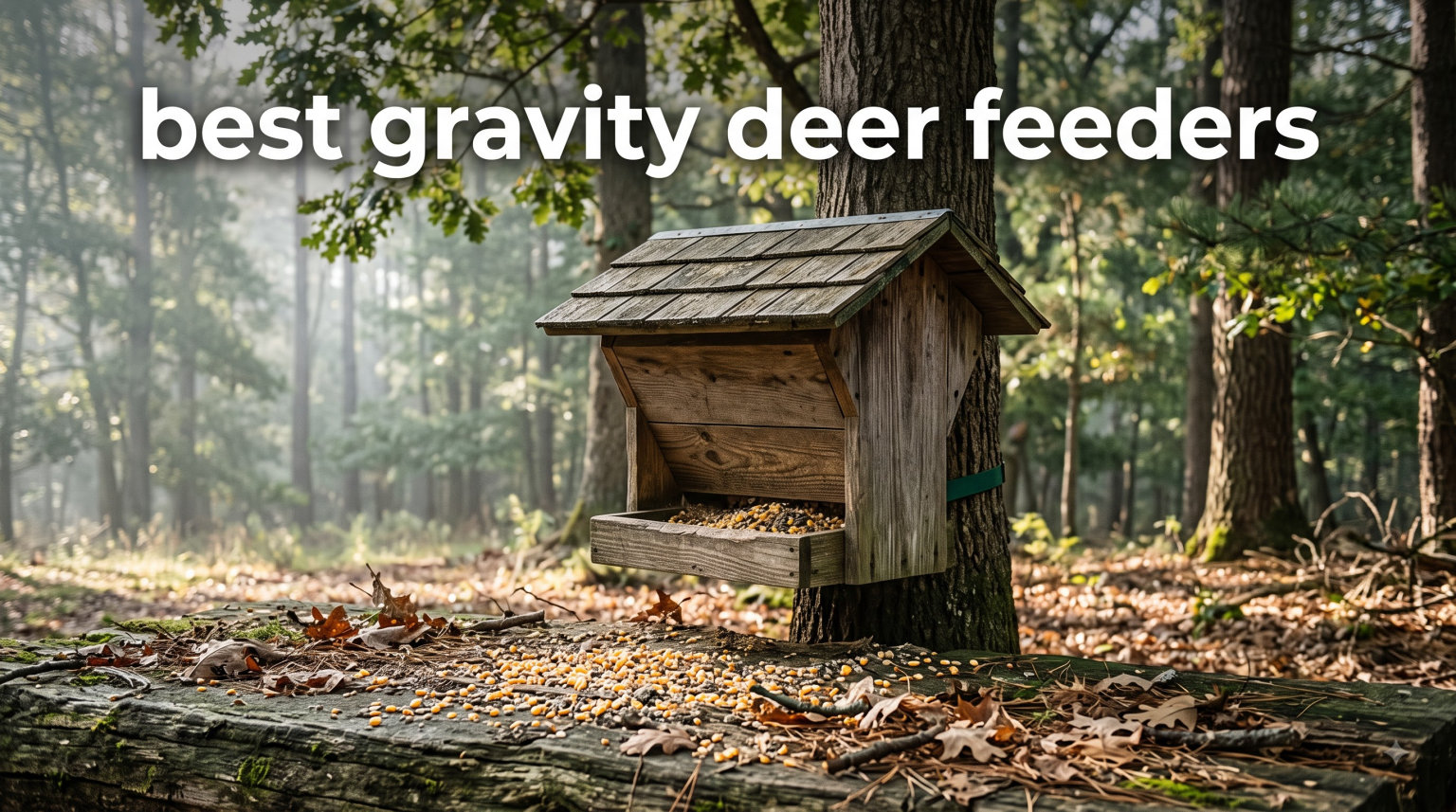 best gravity deer feeders