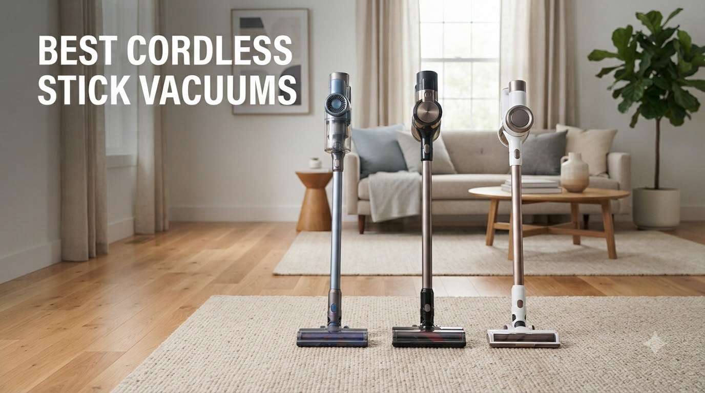 best cordless stick vacuums