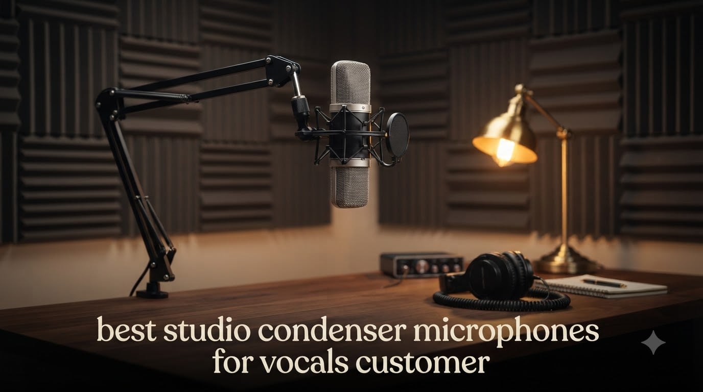 best studio condenser microphones for vocals customer