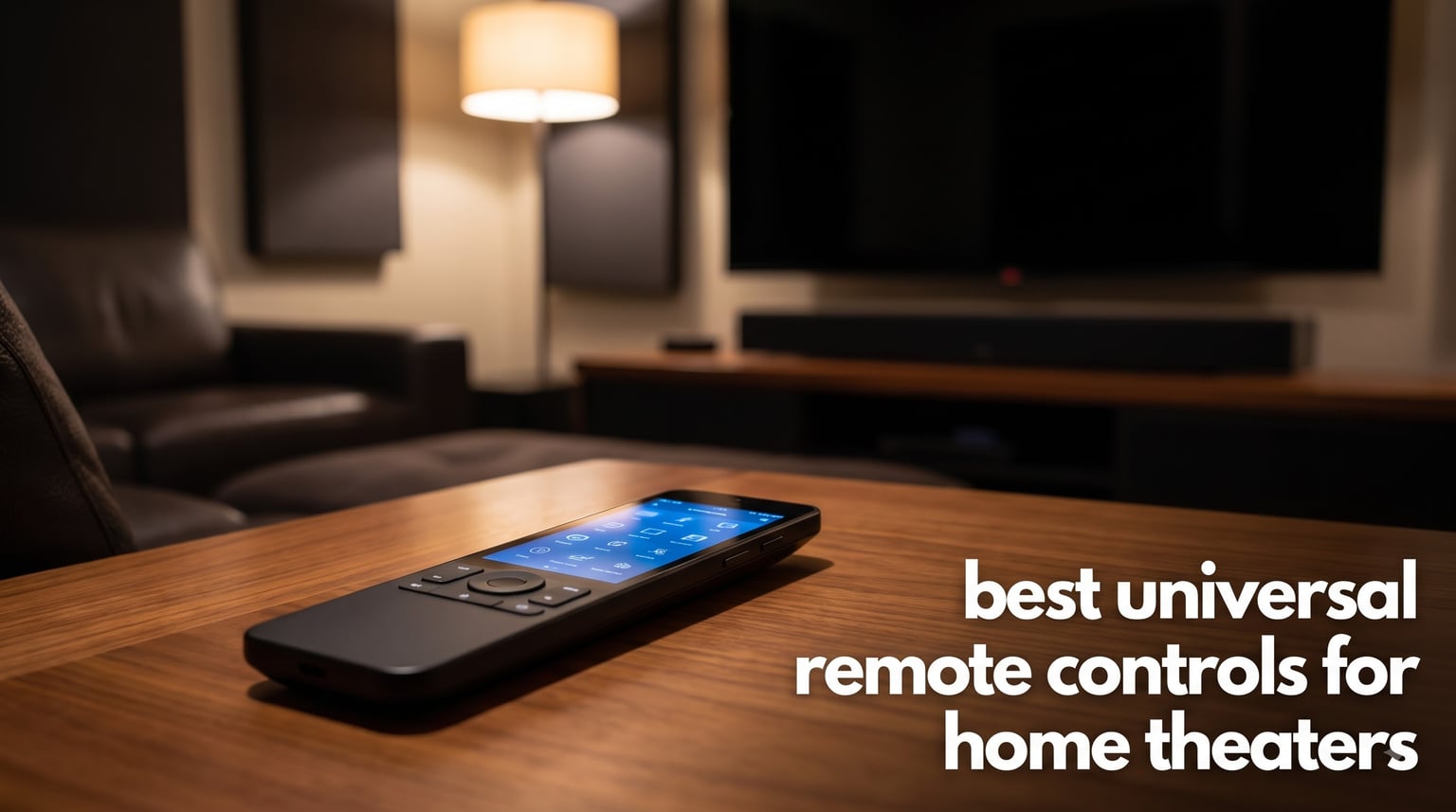 best universal remote controls for home theaters