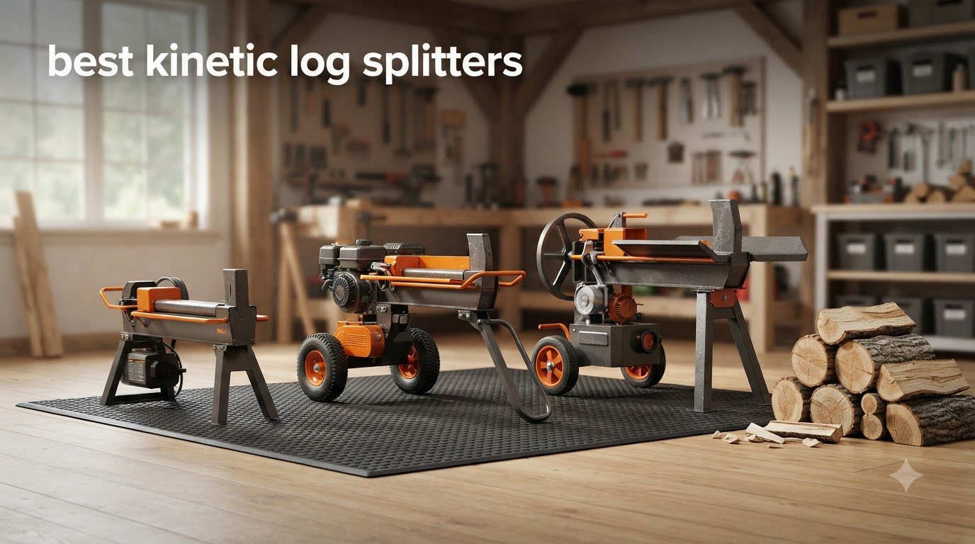 best kinetic log splitters